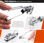 Konovo Toenail Clippers for Seniors Thick Toenails, Toe Nail Clippers Adult - Image 4