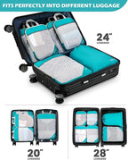Compression Packing Cubes, Gonex Extensible Storage Mesh Bags Organizers - Image 7