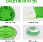 JBER Silicone Collapsible Travel Cup, Silicone Folding Camping Cup - Image 4