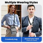 Passport Holder for Families | RFID Blocking Neck Wallet | Travel Document - Image 6