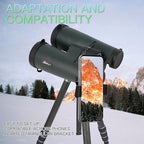10x50ED Compact Binoculars for Adults – High-Powered BAK4 Prisms, Diamond White - Image 5