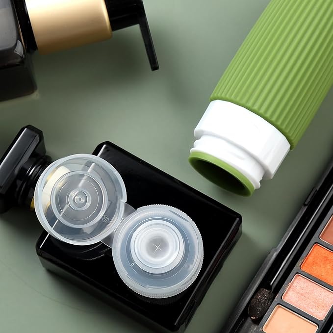 Travel Bottles for Toiletries, Tsa Approved 2oz Travel Bottles, BPA Free Leak - Image 5