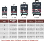 WUJIAONIAO Travel Luggage Cover Baggage Suitcase Cover Protector Skins 18-32 - Image 5