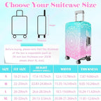 Luggage Cover for Suitcase Elastic Suitcase Cover Protector, Carry On Luggage - Image 3