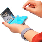 Cute and Portable Metal Pill Organizer – 8 Compartments, Elegant Chrome Finish - Image 6
