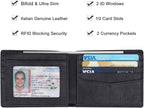 Wallet for Men-Genuine Leather RFID Blocking Bifold Stylish Wallet - Image 3