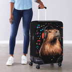 Capybara Luggage Cover Fits 26-29 Inch Luggage Anti-Scratch Spandex Zipper - Image 4