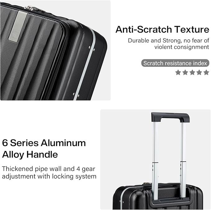Hanke 16 inch Underseat Carry On Suitcases - Image 8