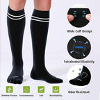 LEVSOX Compression Socks for Pregnant Women 20-30 mmHg Knee High Cute Funny - Image 3