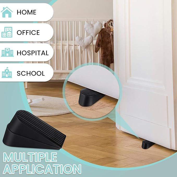 Frienda 16 Pack Large Door Stoppers Heavy Duty Rubber Stopper - Image 4