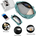 LARVENDER Luggage Sets 5 Piece Hardside Expandable Suitcase - Image 6