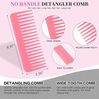 3D Bomb Curl Hair Brush 360° Round Styling Hair Brush Detangling Hairbrush Spherical Ball Brush Salon Round Hair Curling Curler and Wide Tooth Comb for Curly/Long/Wet/Dry Hair