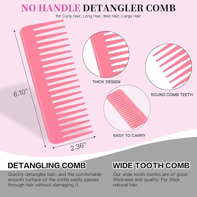 3D Bomb Curl Hair Brush 360° Round Styling Hair Brush Detangling Hairbrush Spherical Ball Brush Salon Round Hair Curling Curler and Wide Tooth Comb for Curly/Long/Wet/Dry Hair
