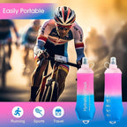 AXEN Soft Flask TPU Foldable Running Hydration Flask, Soft Collapsible Water - Image 3