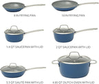 Sur La Table Kitchen Essentials Cool Commune Hard Anodized 10 Piece PFA Free - Image 3