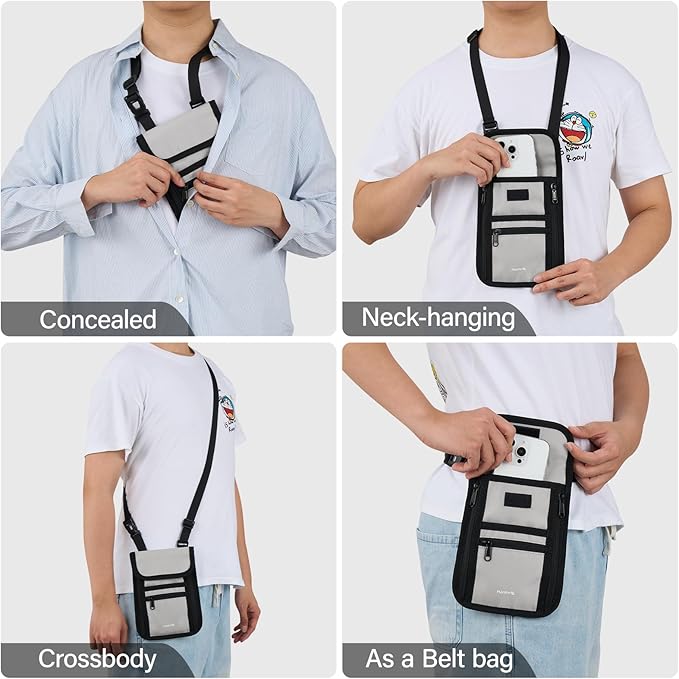 Hanke Passport Holder, Travel Wallet - Image 2