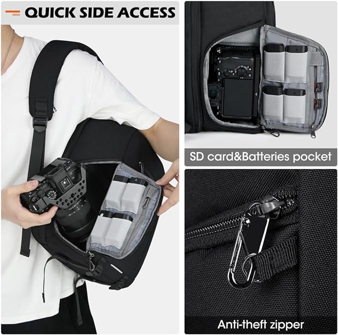 SDYSM Camera Bag Backpack Professional - Image 3