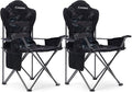 Camping Chairs, Outdoor Folding Chairs 2 Pack by Aohanoi