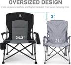 EVER ADVANCED Oversized Folding Camping Chair - Image 3