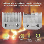 Professional Detachable Replacement Ceramic Blades set,compatible with oster Classic 76/Star-Teq/Power-Teq andi A*dis AGC,BDC,BGC,MBG Series Clippers (5 pcs)