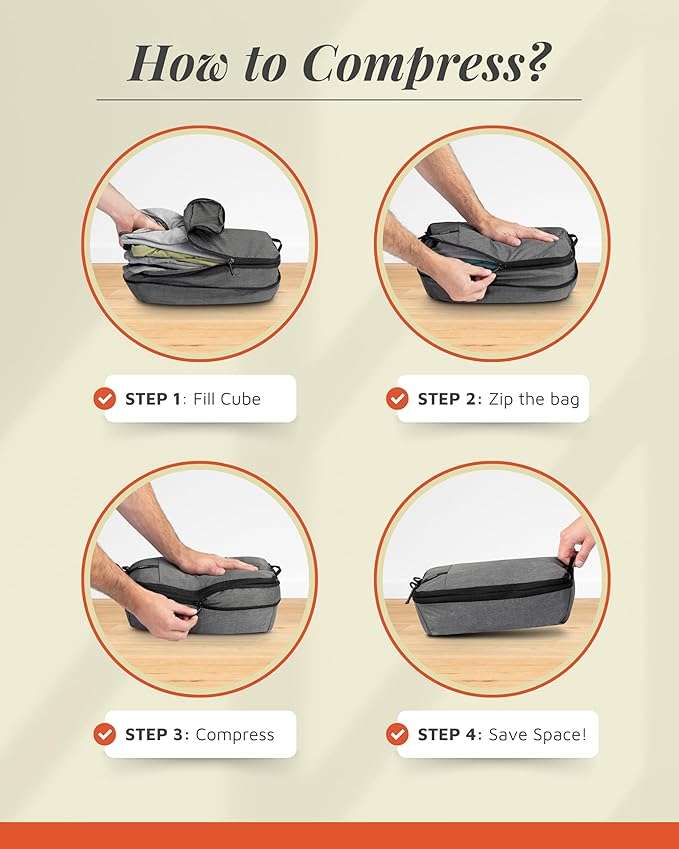 Premium Compression Packing Cubes - Image 5