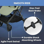 Delta Children Icon Ultra Compact Lightweight Everyday & Travel Stroller - Image 8