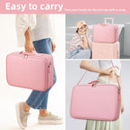 15"×11" Large Pink Makeup Bag - Image 7