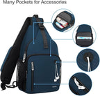 MOSISO Sling Backpack Bag, Crossbody Shoulder Bag Travel Hiking Daypack Chest - Image 2