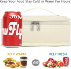 FlowFly Small Insulated Lunch box Portable Soft Bag Mini Cooler Thermal Meal - Image 3