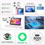 Android 15 Tablet 10 Inch, 20GB RAM+128GB ROM/2TB Expandable, 2 in 1 Tablets - Image 2