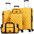 Luggage Sets 5 Piece, Suitcases by Eeeza