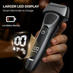 Electric Foil Shavers for Men: Portable Electric Razor for Face- Rechargeable - Image 6