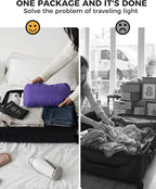 Travel Laundry Bag, Pump Free Vacuum Storage Bag Reusable Compression Dirty - Image 5