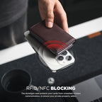VULKIT Pop up Card Wallet Minimalist Cash Wallets RFID Blocking Leather Smart - Image 6