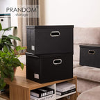 PRANDOM Large Foldable Storage Bins - Image 2