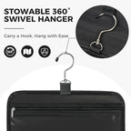 Toiletry Bag For women, Portable Hanging Organizer, 4 Leakproof Compartment for - Image 3