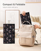 Babebay Portable Diaper Changing Pad, Waterproof Foldable Travel Changing Mat - Image 3