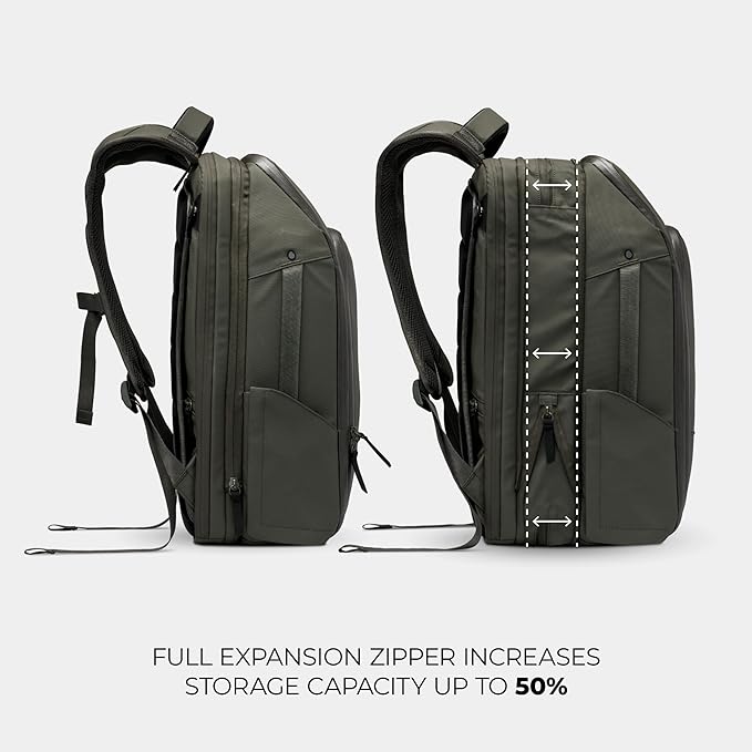 NOMATIC Travel Pack - 20L Water Resistant Laptop Bag - TSA-Ready Expandable - Image 6
