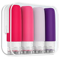 Travel Bottles for Toiletries, Tsa Approved 3oz Portable Travel Bottles by Mrsdry