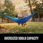 GORILLA GRIP Durable Portable Camping Hammock, Holds 500lbs - Image 3