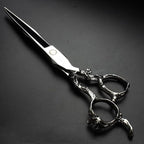 6/7-inch professional hairdresser set, stainless steel scissors hairdresser's exclusive hairdresser. (8-Zoll-Flachschere)
