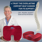 Everlasting Comfort Doctor Recommended Memory Foam Seat Cushion - Image 6