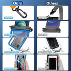 Temdan 2 Pcs Waterproof Phone Pouch, Universal IPX8 Waterproof Cell Phone Case - Image 5