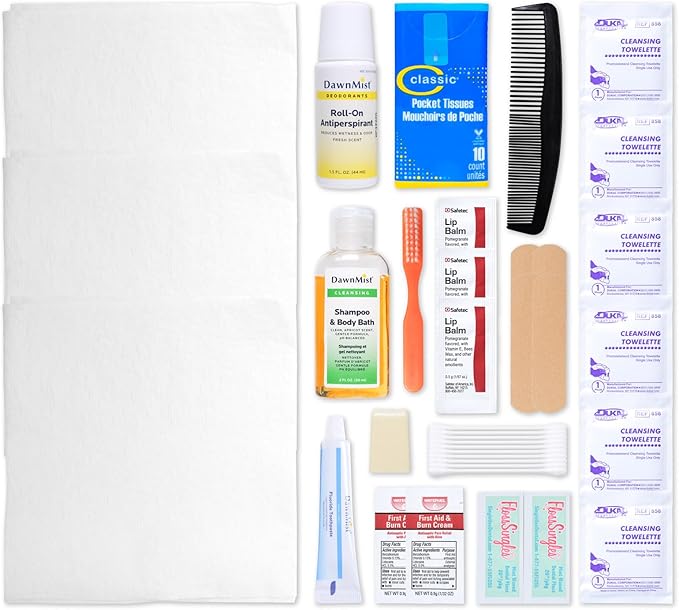 MFASCO Hygiene Kit Homeless Care Pack Disposable by MFASCO