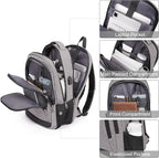 CLUCI Laptop Backpack for Men Women School Backpack College Bookbag for Men - Image 4