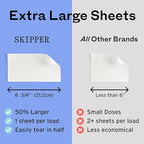 Skipper 50% LARGER Laundry Detergent Sheets Starter Kit + Storage Tin - Image 3