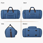 Felipe Varela 60L Duffle Bag for Men, Large Expandable Canvas Duffel Bag for - Image 3