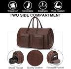 Modoker Rolling Garment Bag for Travel Wheeled Duffel Bag Luggage Suit Travel - Image 6