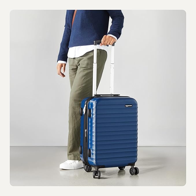 Amazon Basics 21" Hardside Carry-On Luggage, Hardshell Suitcase - Image 3