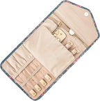 BAGSMART Travel Jewellery Organiser Roll Foldable Jewelry Case - Image 8